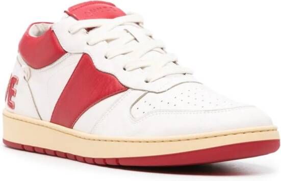 RHUDE Rhecess leren sneakers Wit