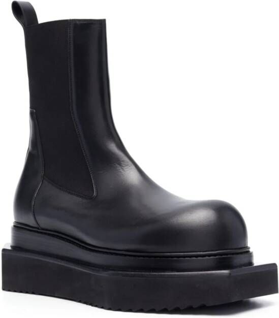 Rick Owens Beatle Turbo Cyclops laarzen Zwart