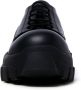 Rick Owens Bozo Tractor leren derby schoenen Zwart - Thumbnail 4