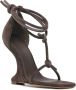 Rick Owens Cantilever 115 sandalen Bruin - Thumbnail 2