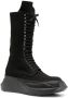 Rick Owens DRKSHDW Army Abstract combat boots Zwart - Thumbnail 2