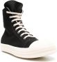 Rick Owens DRKSHDW High-top katoenen sneakers Zwart - Thumbnail 2