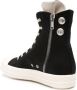 Rick Owens DRKSHDW High-top katoenen sneakers Zwart - Thumbnail 3