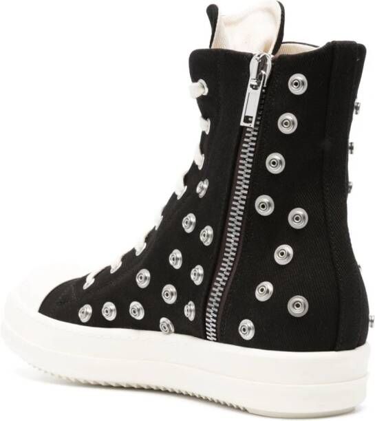 Rick Owens DRKSHDW Sneakers met rubberen neus Zwart