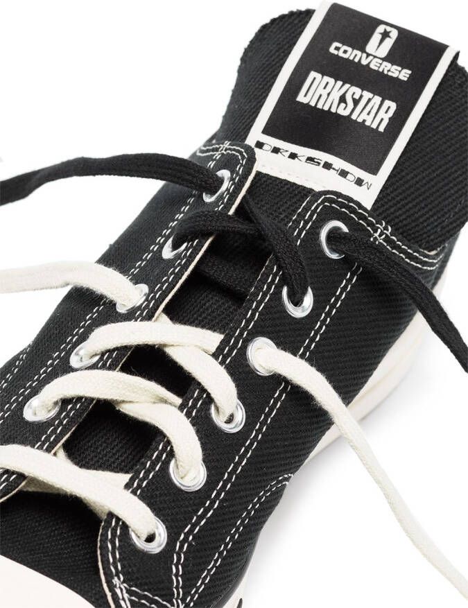 Converse x Rick Owens DRKSHDW DRKSTAR Ox low-top sneakers Zwart