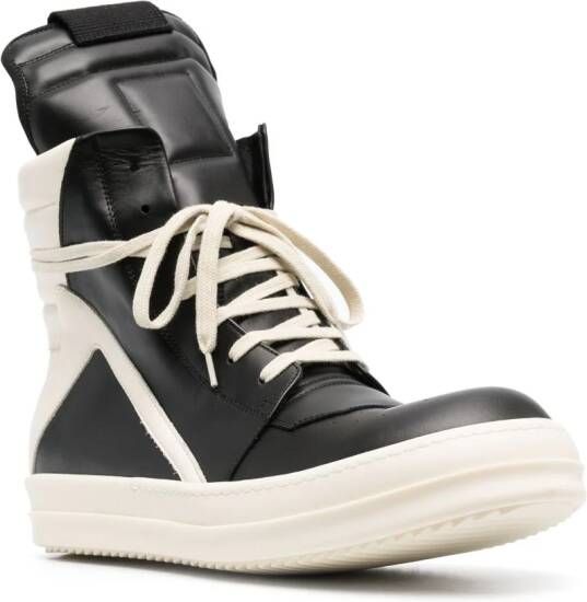 Rick Owens Geo Basket high-top sneakers Zwart