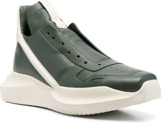 Rick Owens Geth low-top sneakers Groen