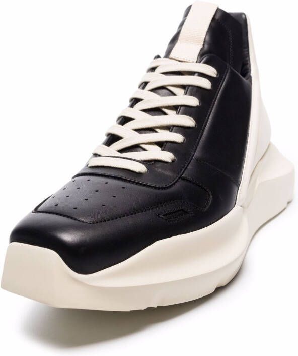 Rick Owens Geth Runner high-top sneakers Zwart