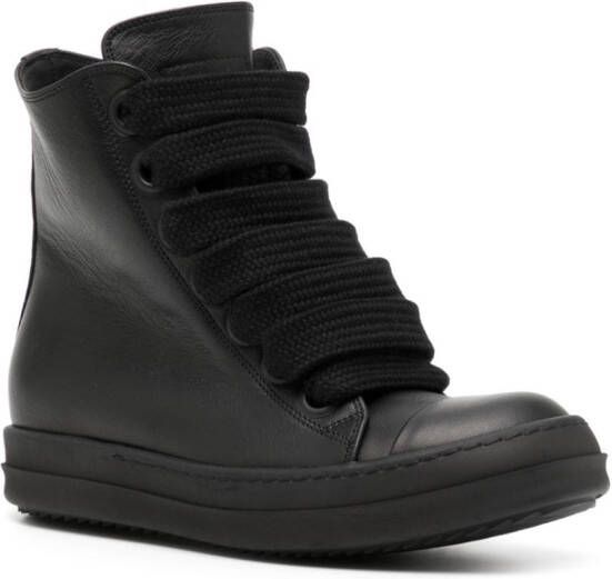 Rick Owens Jumbo leather sneakers Zwart