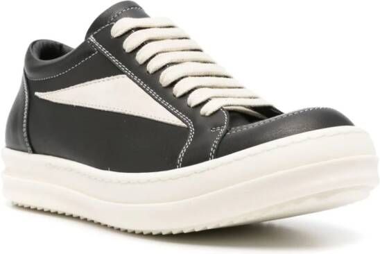 Rick Owens Leren sneakers Zwart