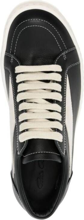 Rick Owens Leren sneakers Zwart