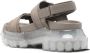 Rick Owens Suède sandalen met chunky plateauzool Bruin - Thumbnail 3