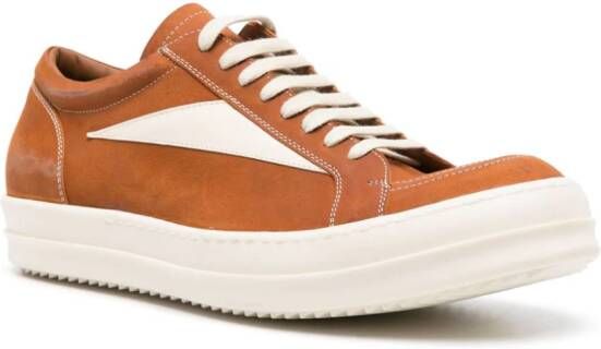 Rick Owens Vintage leren sneakers Oranje