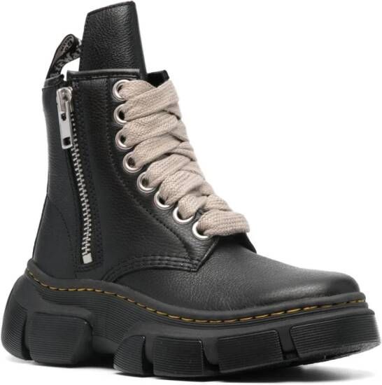 Dr. Martens x Rick Owens 1460 leren laarzen Zwart