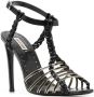 Roberto Cavalli Sandalen met bandjes Zwart - Thumbnail 2