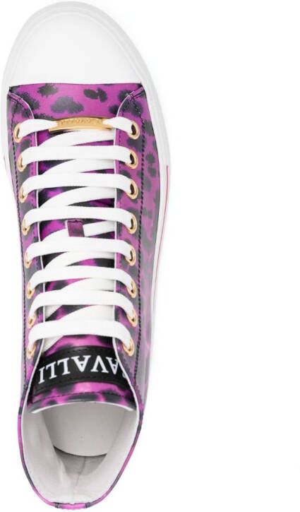 Roberto Cavalli Sneakers met dierenprint Roze