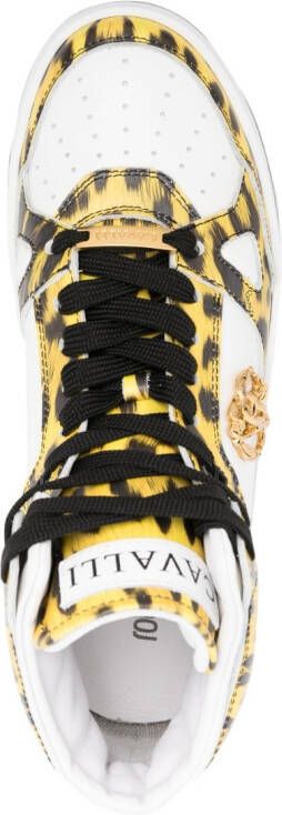 Roberto Cavalli High-top sneakers Wit