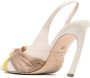 Roberto Cavalli Slingback pumps Beige - Thumbnail 3