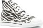 Roberto Cavalli Sneakers met zebraprint Wit - Thumbnail 2