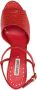 Roberto Cavalli Sandalen met plateauzool Rood - Thumbnail 4