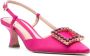 Roberto Festa 50mm pumps met kristallen gesp Roze - Thumbnail 2