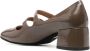 Roberto Festa Eva leren pumps Bruin - Thumbnail 3