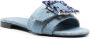 Roberto Festa Fade denim slippers Blauw - Thumbnail 2