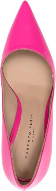 Roberto Festa Lory 80 leren pumps Roze