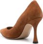 Roberto Festa Lory pumps met puntige neus Bruin - Thumbnail 3