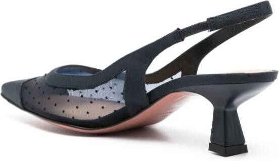 Roberto Festa Lulas 50 mm mesh pumps Blauw