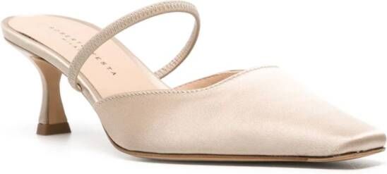 Roberto Festa Posik 50mm slingback pumps Beige