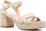 Roberto Festa Tella canvas sandalen Beige - Thumbnail 2