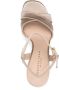 Roberto Festa Trinkraso 130mm satijnen sandalen Beige - Thumbnail 4