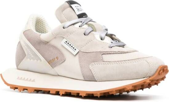 RUN OF St. Germain suède sneakers Beige