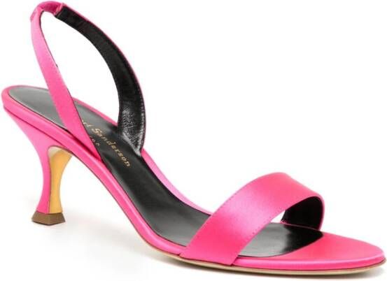 Rupert Sanderson Decade slingback sandalen Roze