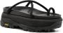 Sacai Suède sandalen met gekruiste bandjes Zwart - Thumbnail 2
