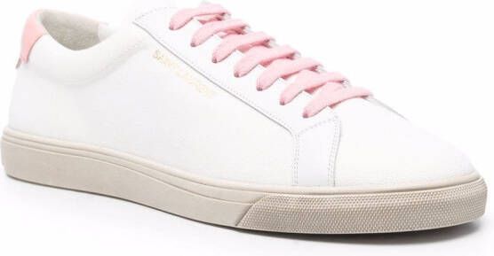 Saint Laurent Andy low-top sneakers Wit