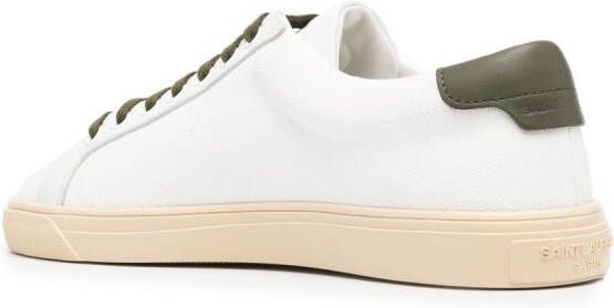 Saint Laurent Andy low-top sneakers Wit