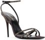 Saint Laurent Ava 105 verfraaide sandalen Bruin - Thumbnail 2