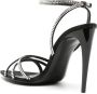 Saint Laurent Ava sandalen verfraaid met stras Zwart - Thumbnail 3