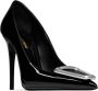 Saint Laurent Avenue lakleren pumps Zwart - Thumbnail 2