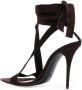 Saint Laurent Deva leren sandalen Bruin - Thumbnail 3