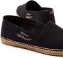 Saint Laurent Espadrilles met geborduurd logo Zwart - Thumbnail 2