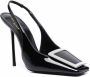 Saint Laurent 115mm George pumps Zwart - Thumbnail 2