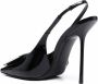 Saint Laurent 115mm George pumps Zwart - Thumbnail 3