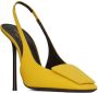 Saint Laurent George slingback pumps Geel - Thumbnail 2