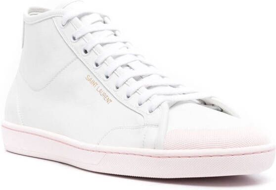 Saint Laurent High-top sneakers Geel