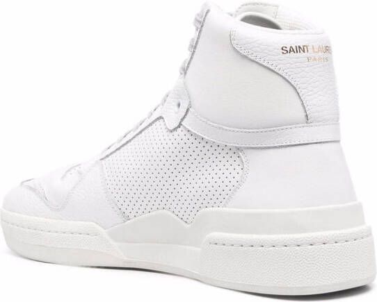 Saint Laurent High-top sneakers Wit