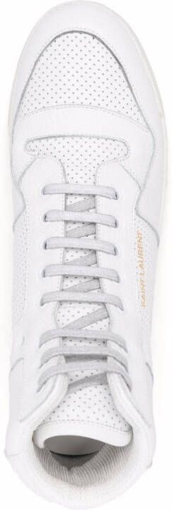 Saint Laurent High-top sneakers Wit