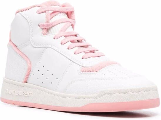 Saint Laurent High-top sneakers Wit